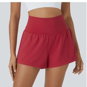 HALARA High Waisted Athletic Shorts With Built-in Compression - Never Worn